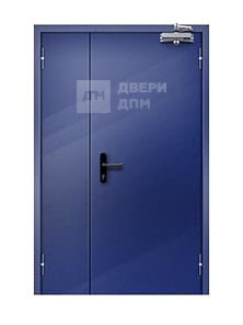 Полуторная ДПМ-02 EI-60 противопожарная дверь глухая без порога